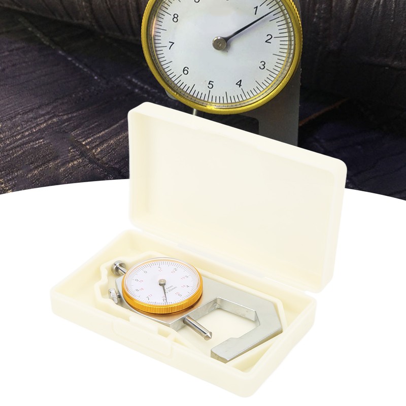 Thickness Gauge Micrometer Meter Cone Head 0‑20mm 0.1mm Resolution Measuring