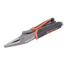 Tactix 200509 Long Nose Locking Plier, 235mm/9-1/2-Inch, Black/Orange