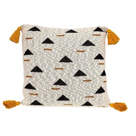 Maykoosh Beachy Boho Transitional Style Throw Pillow, Small Decorative Pillow for Living Rooms, Sofa and Couch Decorative Pillow, Soft Decorative Pillow for Home Decor