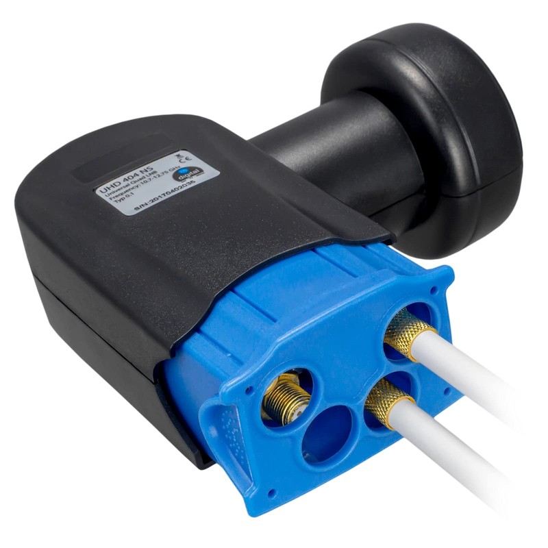 HB-DIGITAL Quad LNB LNC 4 Subscribers Direct Full HD TV