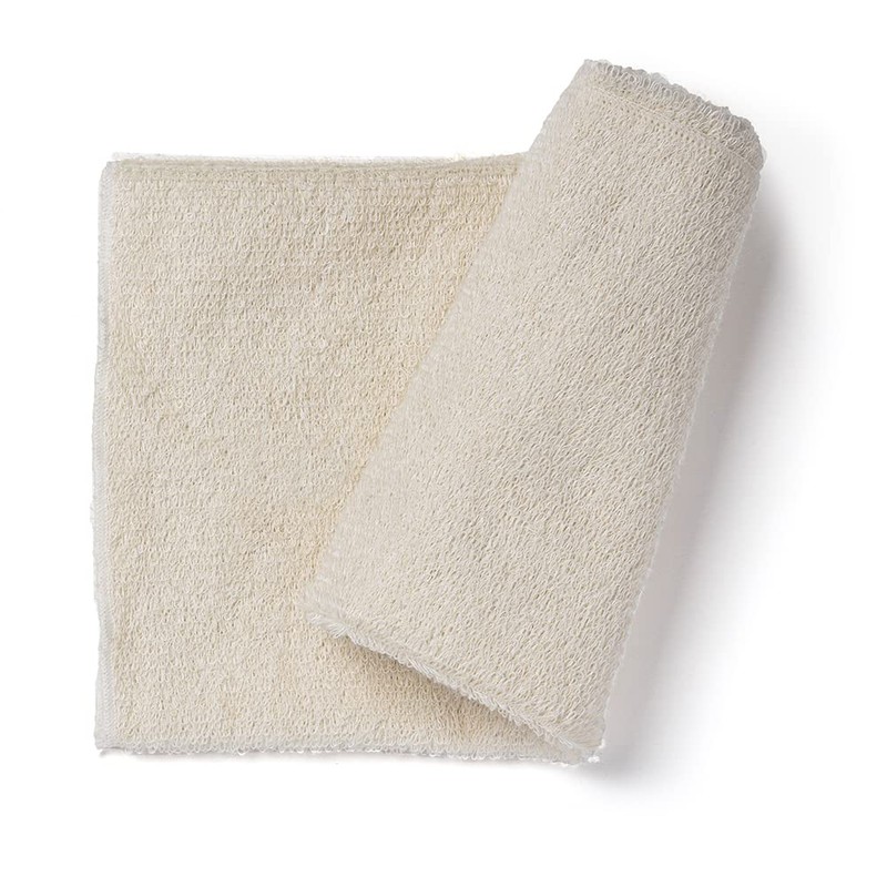 Martini Spa grüne Haushaltsschwämme Bodentuch Bambusfaser, Bambus, Naturfarben/Beige, One Size