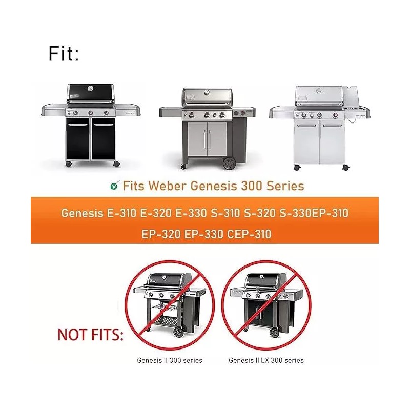 For Weber Griddle Replacement 19.5" for Weber Genesis 300 E/S/EP/CEP