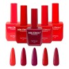 Miss Cherry Gel Polish Base Semipermanente Uvled 5pz 15ml