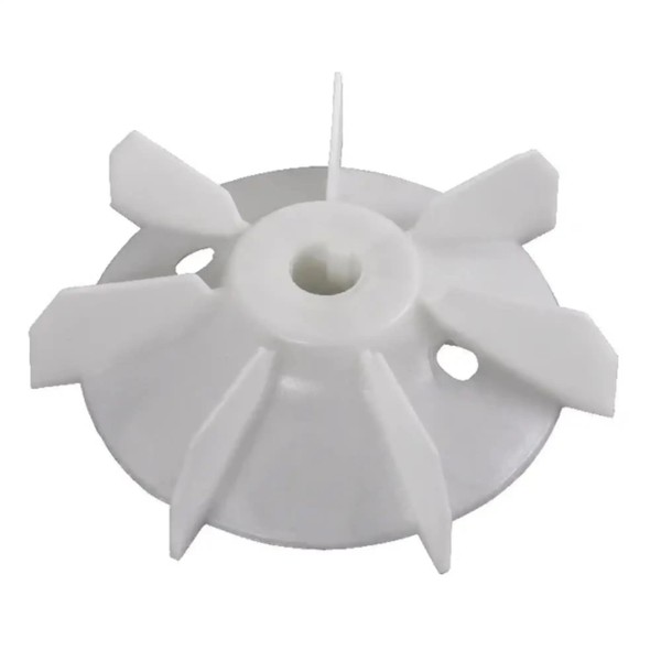 cyclingcolors Fan wheel electric motor plastic compressor fan blade shaft impeller motor, 130 mm x 28.2 mm
