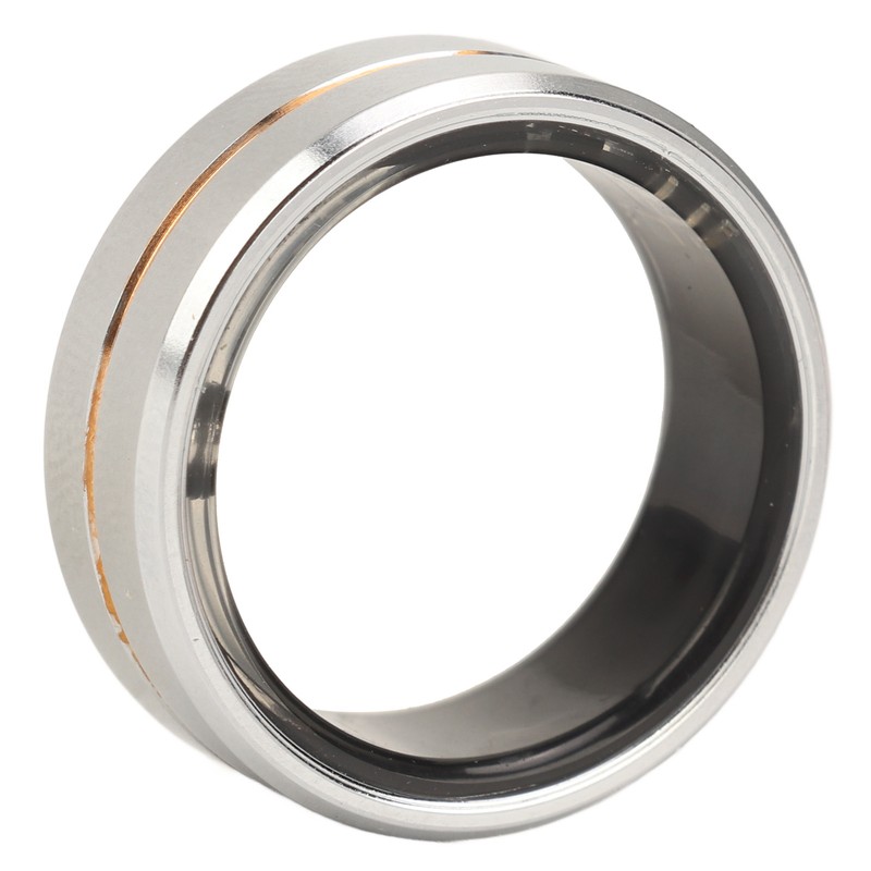Smart Ring Silver Waterproof Remote Control Shooting Smart Health Tracker