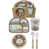 Childrens Dinner Set 4 Piece Dinner Set Bowl, Fork, Spoon,