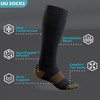 UUSOCKS Calcetines de compresión médicos para mujeres y hombres, 3