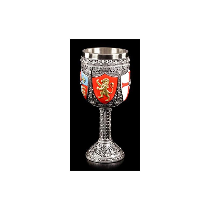 Figuren Shop GmbH Fantasy Knight Goblet Stainless Steel Insert -