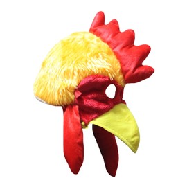 Petitebella - Gorro de disfraz de pollo (naranja, talla única)