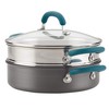 Rachael Ray Create Delicious Hard Anodized Aluminum Nonstick Steam Set,