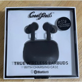 Cool Pods White Matte True Wireless Earbuds with Charging Case