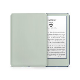 Tacky Design Solid Color Skin for Kindle Skin Decal 11th Generation 2022 Wrap Classic Color Vinyl, Premium 3M Decal Sticker for Full Surface Coverage (Pale Green, Kindle (11th Gen, 2022))