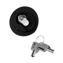 FANLIDE Fuel Tank Cap BU5Z-9C268-A BU5Z-9C268-B, Locking Fuel Door Gas Cap Compatible with 2016-2023 Ford Mustang and 2017-2019 Ford Escape