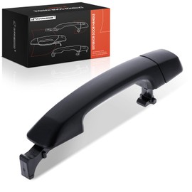 A-Premium Front Right or Rear Left or Rear Right Exterior Door Handle Compatible with Toyota Tundra 2007-2019, Sequoia 2008-2016, Primed Black