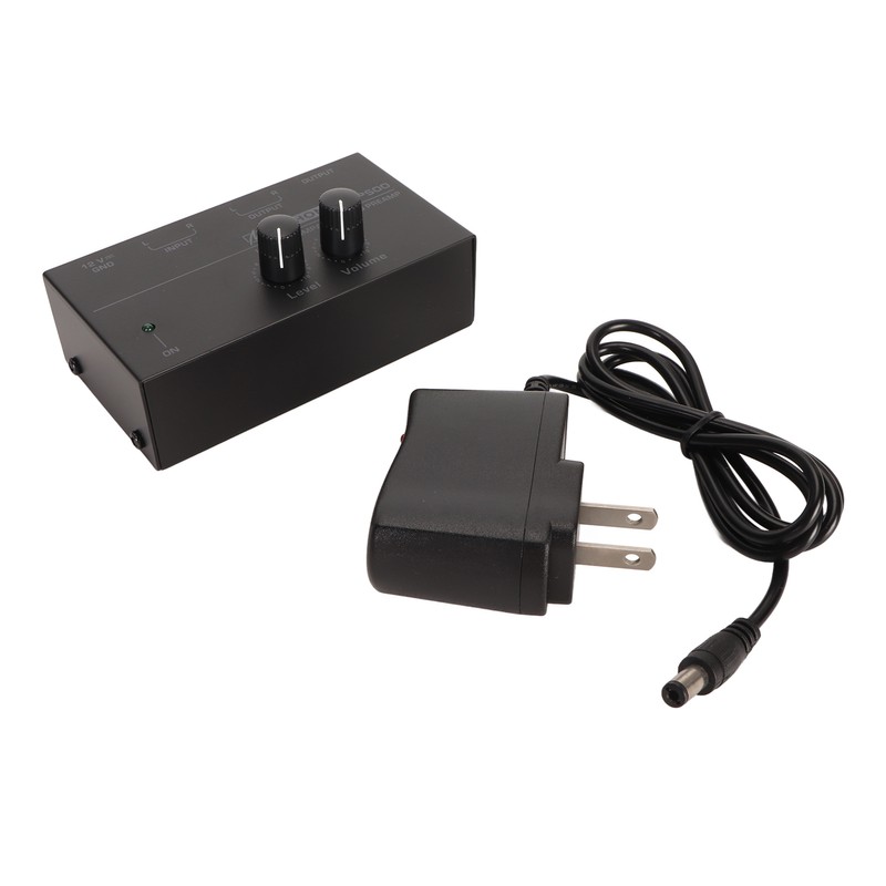 Phono Turntable Preamp Ultra Low Noise Independent Volume Control Phono