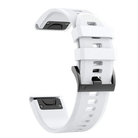 Fleshy Leaf 22mm Band Bracelet Strap Compatible for Garmin Fenix 7,Fenix 6,Fenix 6 Pro,Fenix 5,Fenix 5 Plus,Approach S60 S62,Forerunner 935 945,Quick Release Strap Wristband (White)