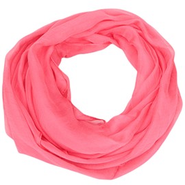 FAIRYGATE Infinity Scarves Scarf for Women Lightweight Scarfs Elegant Snood Scarves Plain Soft Shawls Long Tube Chiffon Infinity Neck Warmer Vintage Shawl Wrap for Unisex A0334