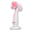 Electric Facial Cleansing Brush 3 Head Massage Facial Exfoliating Silicone