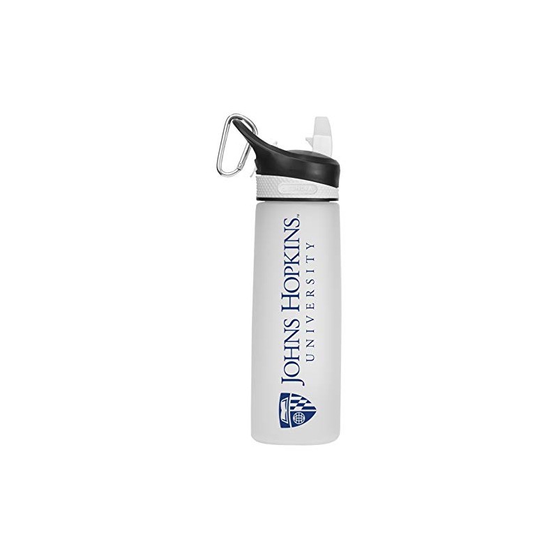 Johns Hopkins Tritan Plastic Frosted Sport Water Bottle, Design-4 -