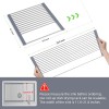 BBXTYLY Expandable Roll up Dish Drying Rack up to 22.8''With