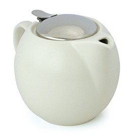 zerojapan 23 oz Ronda Tetera Con Tapa SLS y Infusor, gelato vanilla, 1