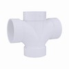 TEE DBL SAN PVC 4" by Charlotte MfrPartNo PVC004281200HA
