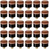 Winorda 30 Pieces 13mm Screw on Cue Tips Hard Leather Pool cue Tips Replacement Billiard Cue Tips