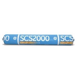 GE SilPruf SCS2000 Silicone Sealant - Black, 20 Oz