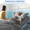 2 Pack Bariatric Hospital Bed Sheets - 42x80x12 Inch Deep