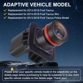 BLPextrm Rear View Backup Camera Replacement for Ford Taurus/Taurus Sho/Taurus Police Model 2013 2014 2015 2016 2017 2018 2019 Replaces# EG1Z19G490A, DG1Z19G490A