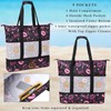 DSIUE Beach Bag with Cooler Waterproof Beach Bags for Women