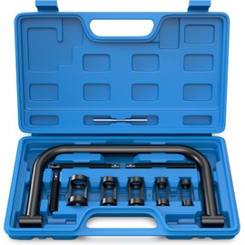 MOSTPLUS Engine Overhead Solid Valve Spring Compressor Automotive Tool C Clamp Service Set-10 Pieces
