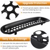 7PCS Front Grill Mesh Inserts for Jeep Wrangler JK JKU