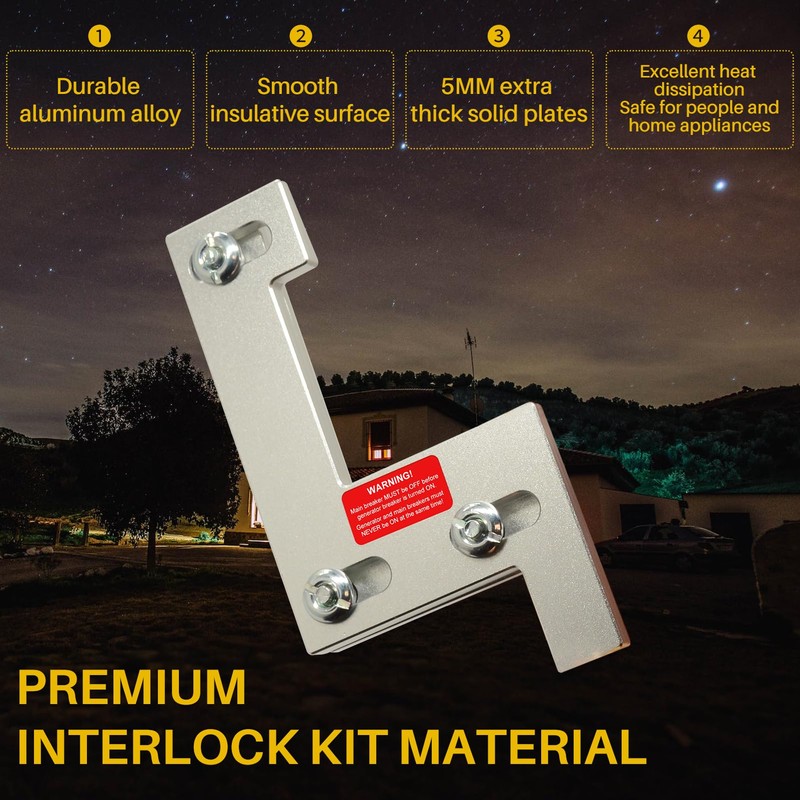 Generator Interlock Kit Suitable for ITE, Sie-Mens, Gould, Murray and