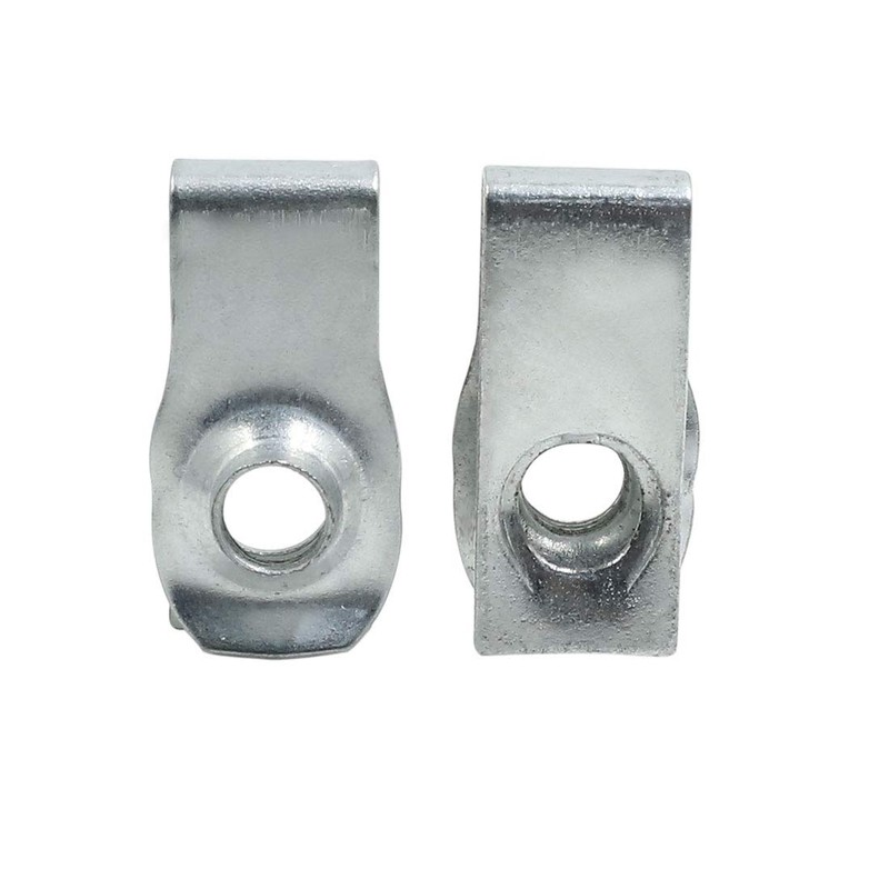 X AUTOHAUX 4pcs Spring Metal U-type Clip with Screws Car