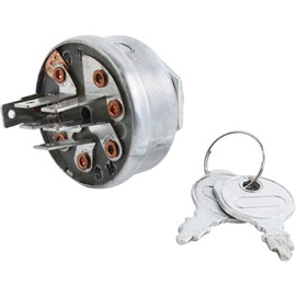 DB Electrical SSW2823 Key Switch for Toro Groundsmaster Briggs Engine 83-0020, Scag 48798, Gray