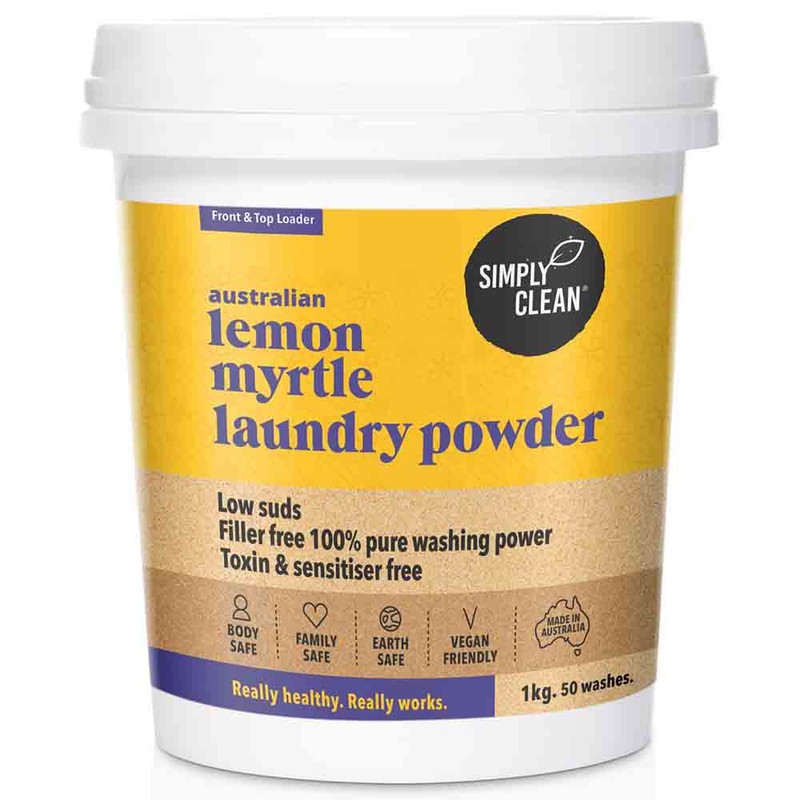 Simply Clean Lemon Myrtle Laundry Powder, 1.75KG