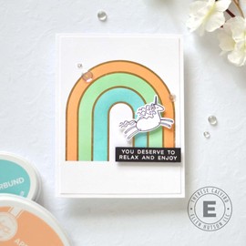 Ellen Hutson, Essentials by Ellen, Essential Arches Hot Foil Stamps, Works w/Essential Arches Die Sets (Sold Separately), Foiling, Papercrafts, Card Making, Scrapbooking, DIY