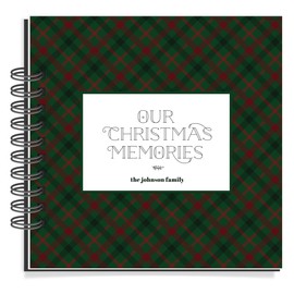 Christmas Memories Keepsake Journal: A Hardcover Memory Book for Family Christmas Celebrations (Classic Plaid)