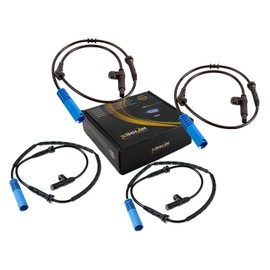 Xinhan 4pcs 34526756384 Front and 34526756385 Rear ABS Wheel Speed Sensor for Mini Cooper R50 R52 R53 OEM Anti-Lock Brake ABS Sensor (4PCS Front-Rear)