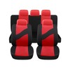 Auto Accessori Lupex Universal Seat Cover Set LS08 Colour Red