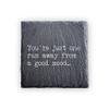 Slate Running Coaster - You're Just One Run Away From