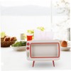 Alipis Cute Television Shape Tissue Box Desktop Decorative Napkin Holder