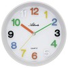 Atlanta Wall Clock Analogue White 4352