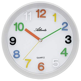 Atlanta Wall Clock Analogue White 4352