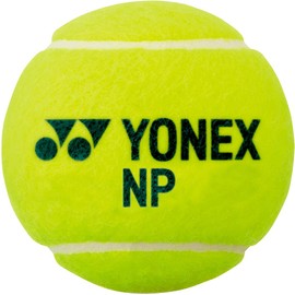 Yonex TB-NP12 Tennis Balls, Non-Pressure Ball, Yellow, Pack of 12