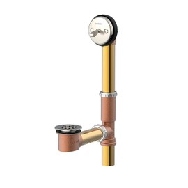 Gerber Classics Trip Lever 20 Gauge Drain for Standard Tub, Brushed Nickel