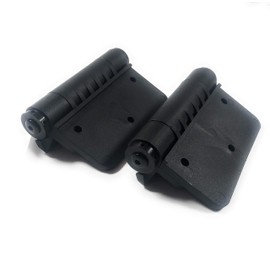 Kiavetta Aluminum Self‑Closing Gate Hinge – Heavy‑Duty Nylon/Polymer, Adjustable Tension, Black Finish – Pool Code Compliant