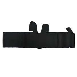 Eiseng DIY Sew Steering Wheel Cover Stitch on Wrap for Honda Fit Hatchback 2009 2010 2011 2012 2013 / for Honda Insight 2010-2014 Interior Accessories Genuine Leather (Black thread)