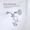 Senhozi 4 Inch Shower Head Extension Arm, Solid Brass Shower